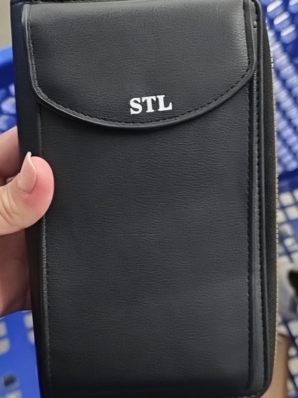 Black Selena STL Crossbody Clutch